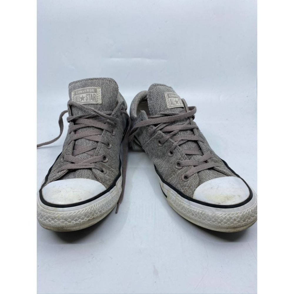 CONVERSE Sneakers White Gray Women's Size 10 - Picture 2 of 7